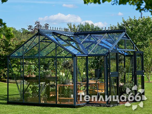 Элитная Теплица Juliana Orangery Anthracite 15,2 м²